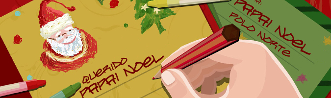 ilustrao de uma carta ao papai noel