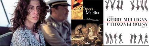 Imagem-de-atriz-e-ator-sentados-livro-Opera-Maldita-e-eGerry-Mulligan