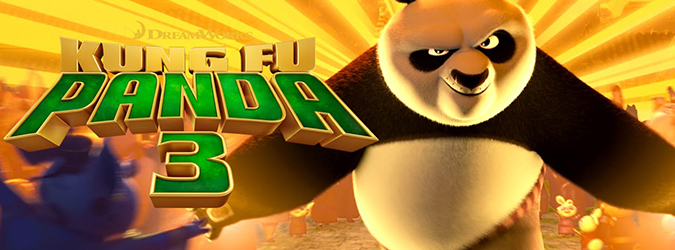 cena da animao Kung Fu Panda 3