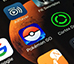 display de um smartphone focando o app do Pokmon Go