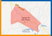 Mapa de guas de So Pedro